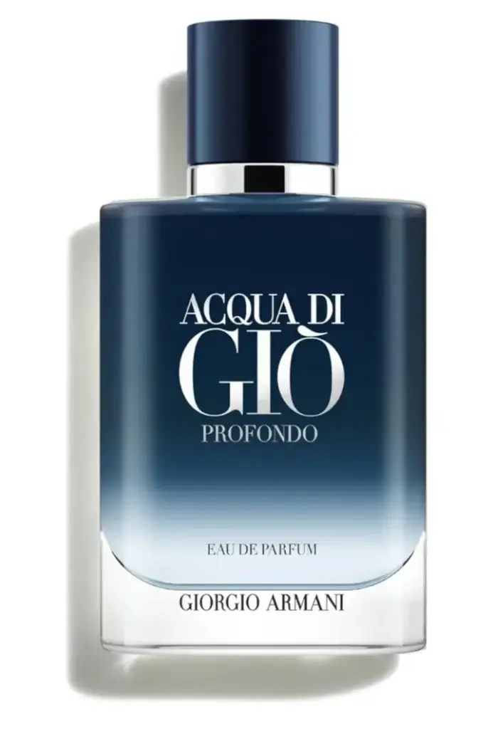 Acqua di Giò Parfum de Armani – Fragancia masculina con notas de geranio, romero y un toque cítrico-marino 
