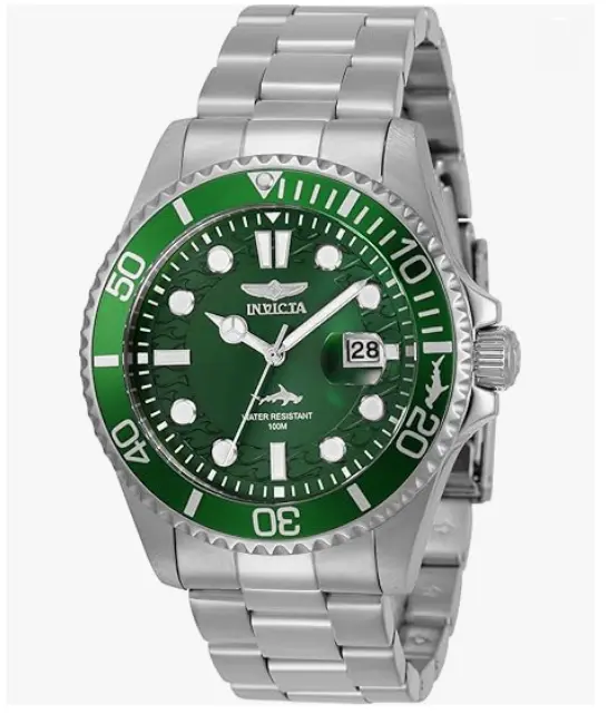 Invicta Emeralda Steel - Poder y elegancia en tu muñeca  para hombre con correa de acero inoxidable