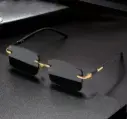 Gafas de Sol Unisex Sin Montura – Diseño Popular y Cómodo 