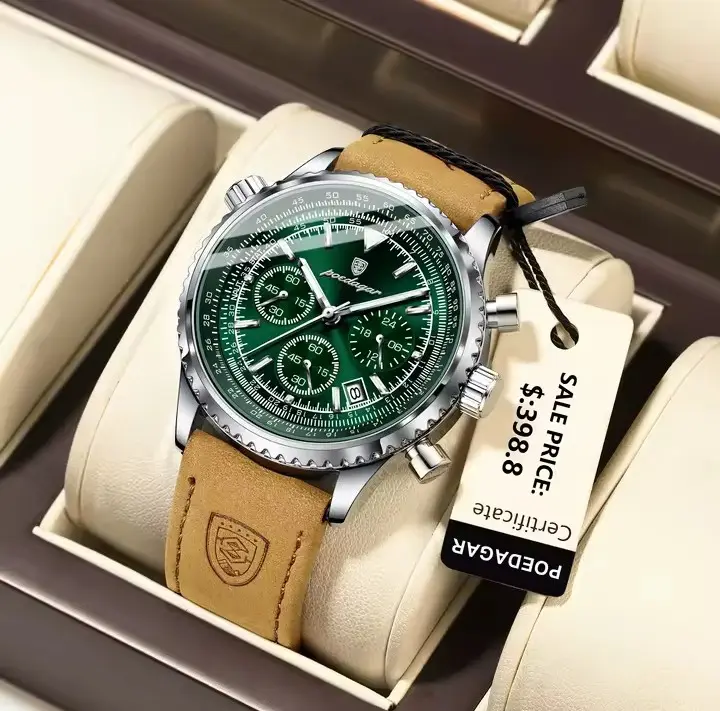 Reloj Poedagar – Estilo Ejecutivo con Resistencia Extrema 
