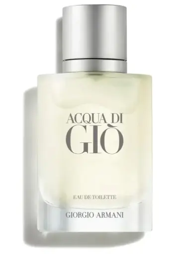 Armani Beauty Acqua di Giò Elixir – Colonia masculina con notas amaderadas, cuero, violeta y acordes marinos 