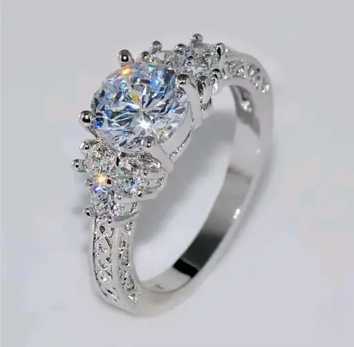 Anillos de compromisos de diamante para mujer